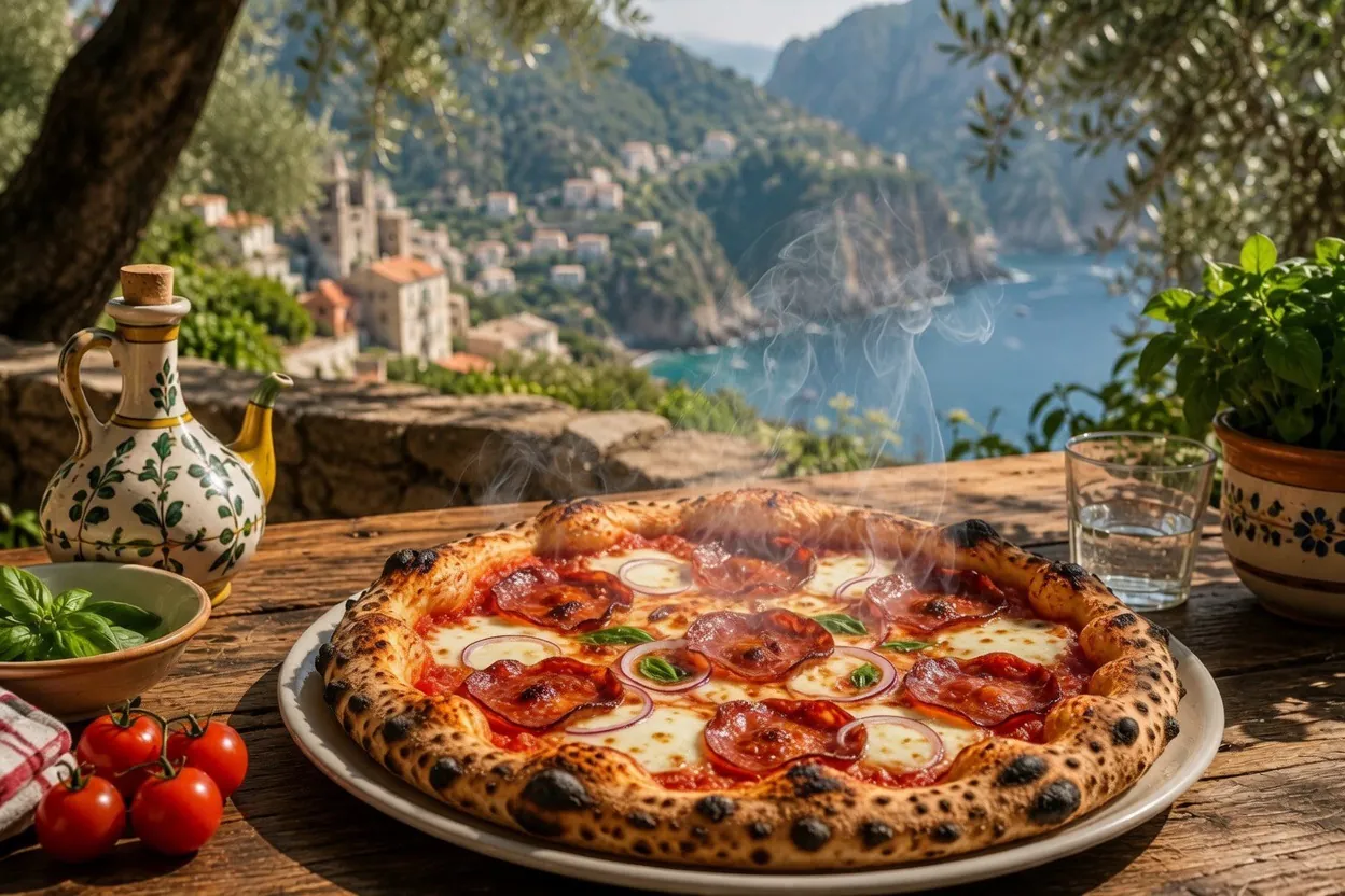 Authentische neapolitanische Pizza bei Pizzeria Enzo
